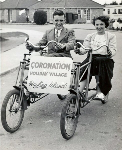 Ernest and Grace Russ on holiday in 1951