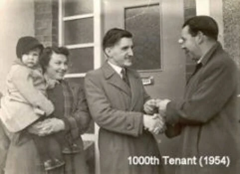 First home of their own (1954-1960)