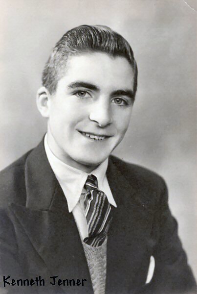 Kenneth Jenner (1924-1944), son of Frederick Thomas Jenner (1877-1954) & Lillian Maud England (1879-1958)