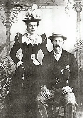Elizabeth Clark and Arthur Chappell married 1900