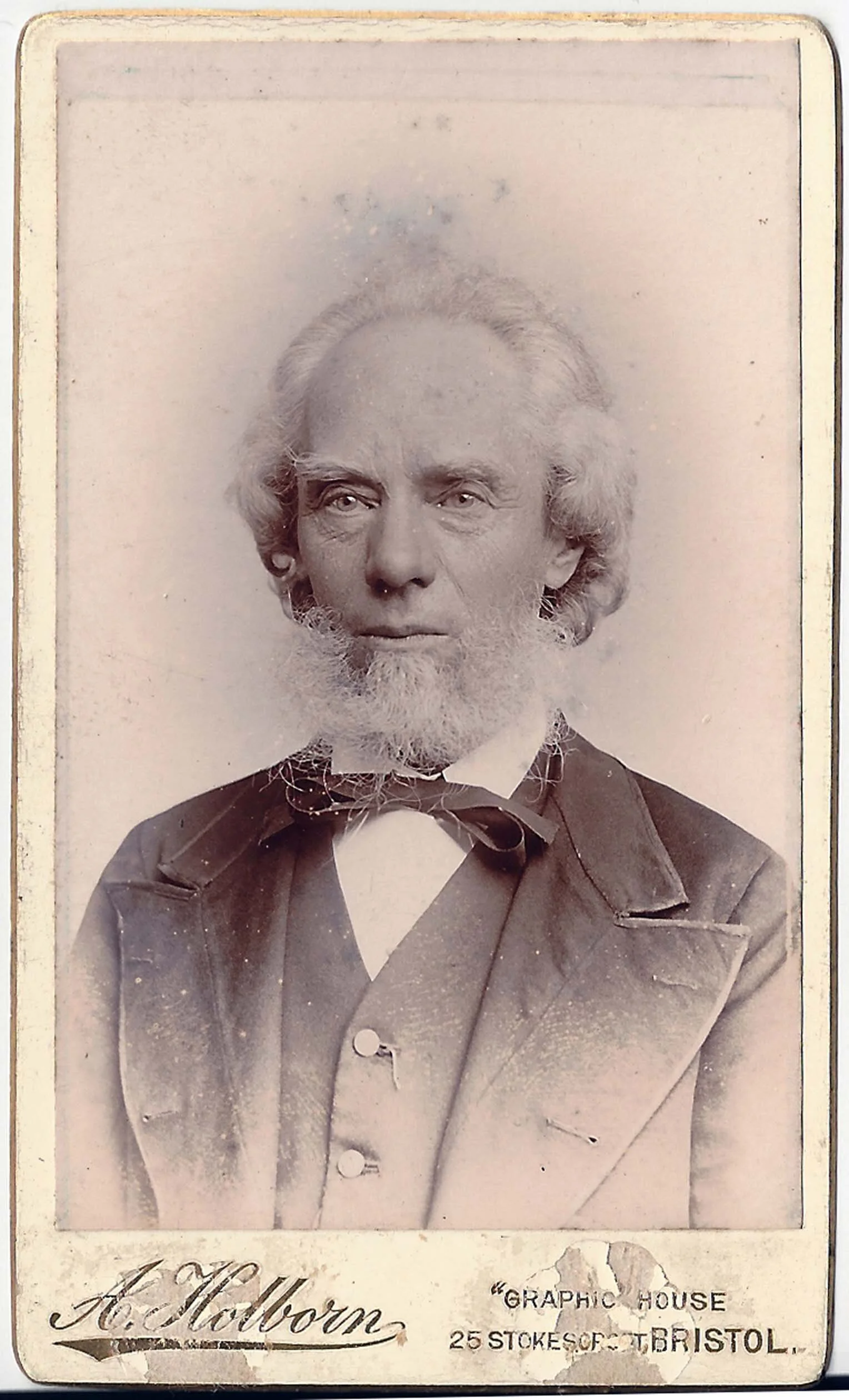 George Burgess (aged 70) born 1829 (Front)