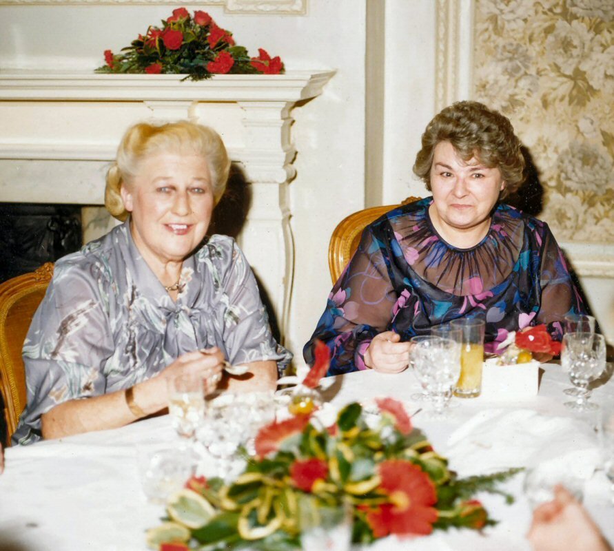 Grace Russ (nee Baglin) Works Christmas lunch 1985