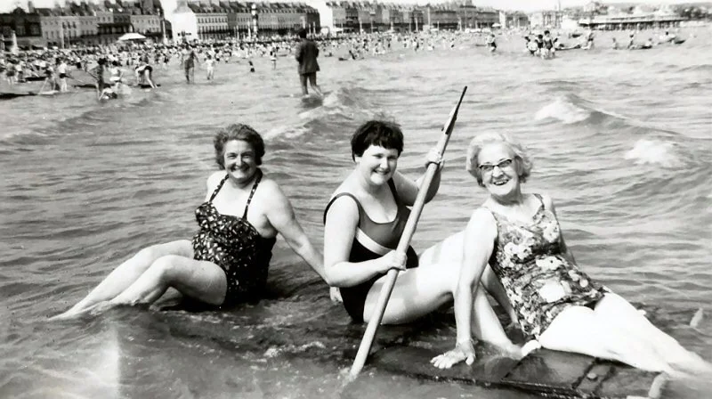 Florence Eveline Baglin on holiday at Weymouth