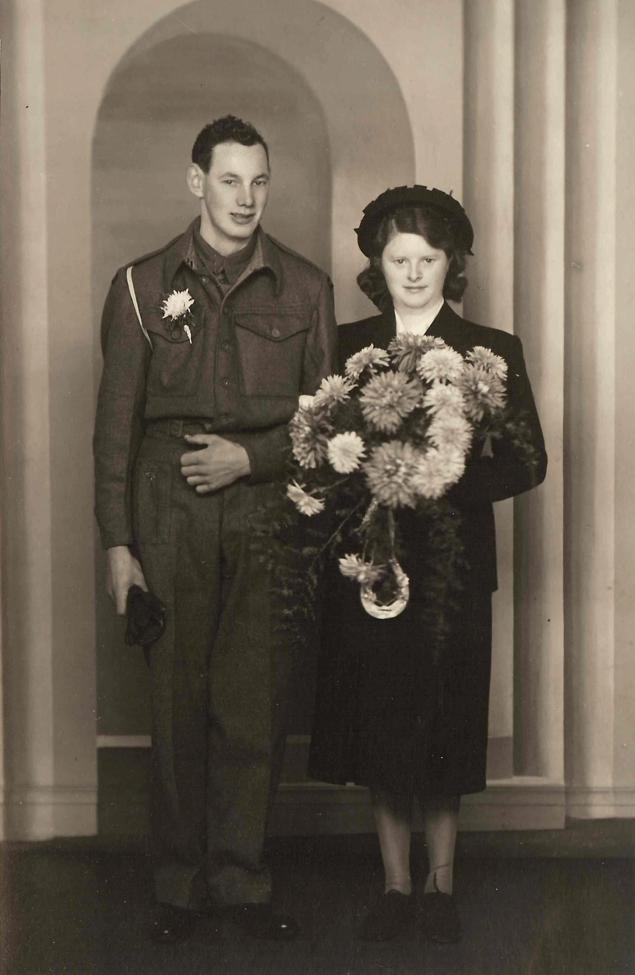 Rita Baines & Jim Stephenson Wedding Photo
