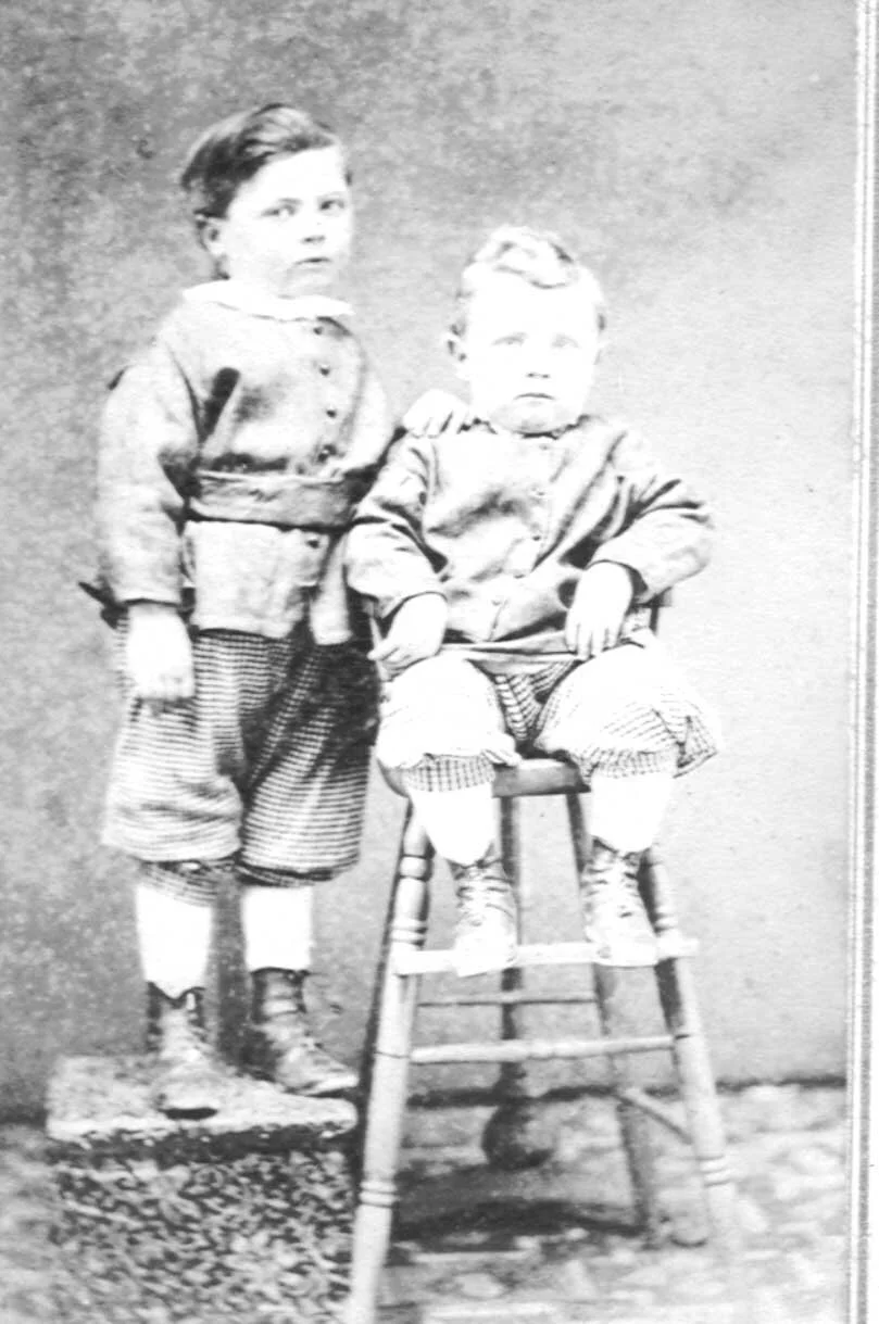 Herbert and Frederick Draper 1870