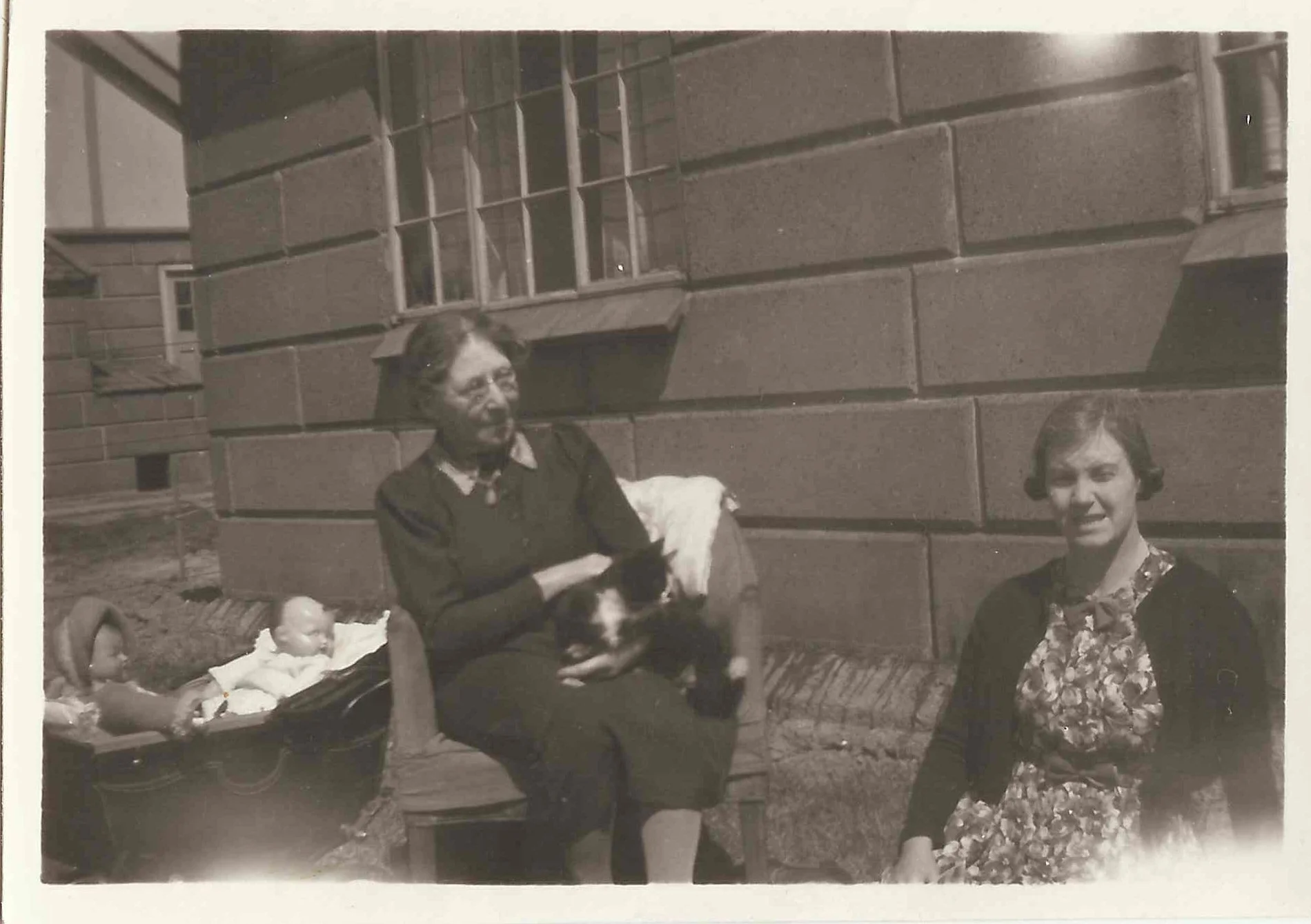 Gran Paul with Gladys Kate Paul