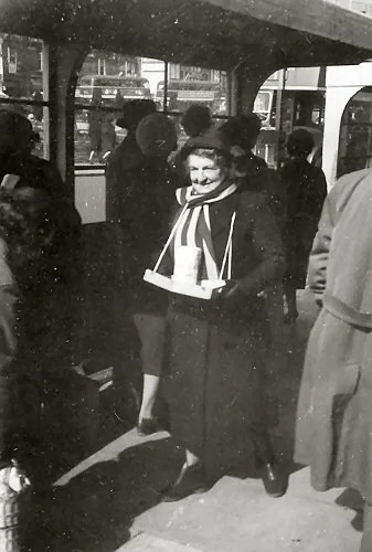 Florence Jenner selling flowers (Bristol centre)