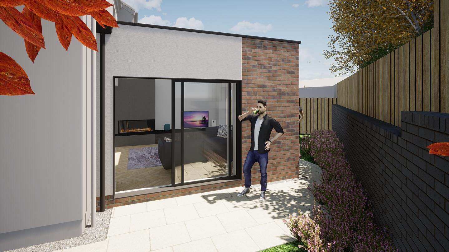 Proposals for a modest extension to a property in Aberdeen to provide an open living/dining/kitchen space. #aberdeen #architecture