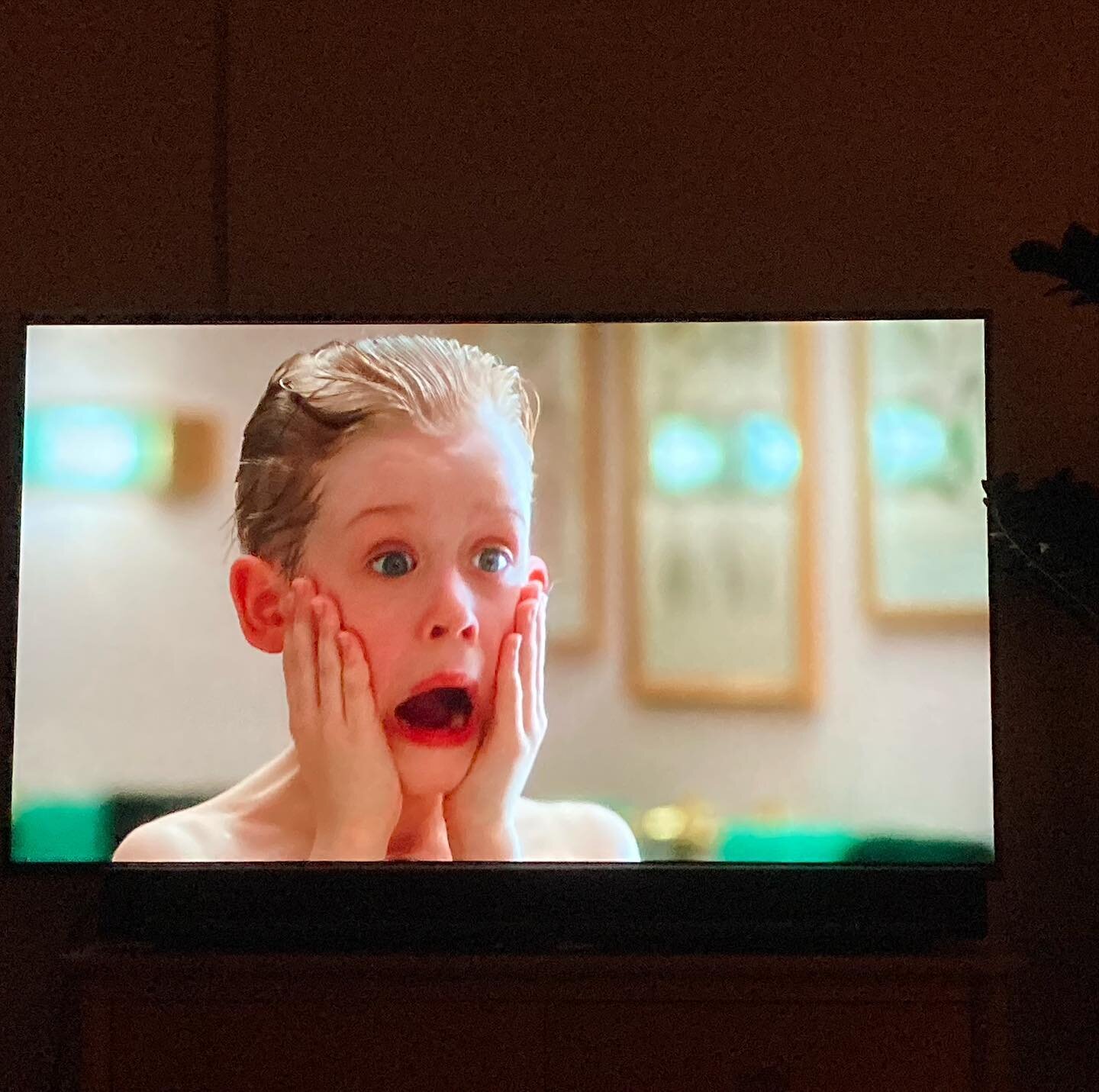 Starting the countdown to Christmas the right way. #homealone #christmas