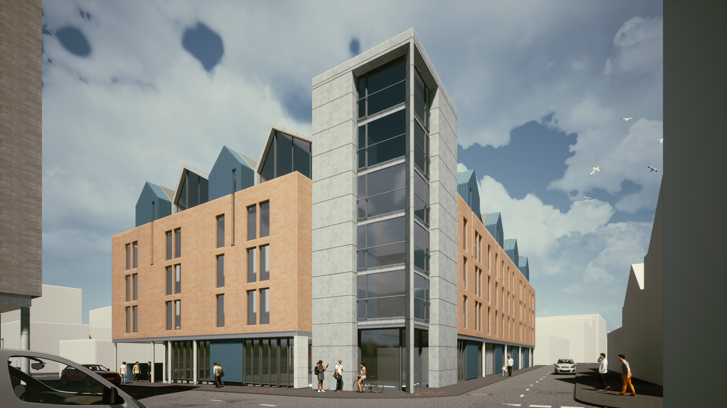 Brown Street - Visuals for CAG Architects