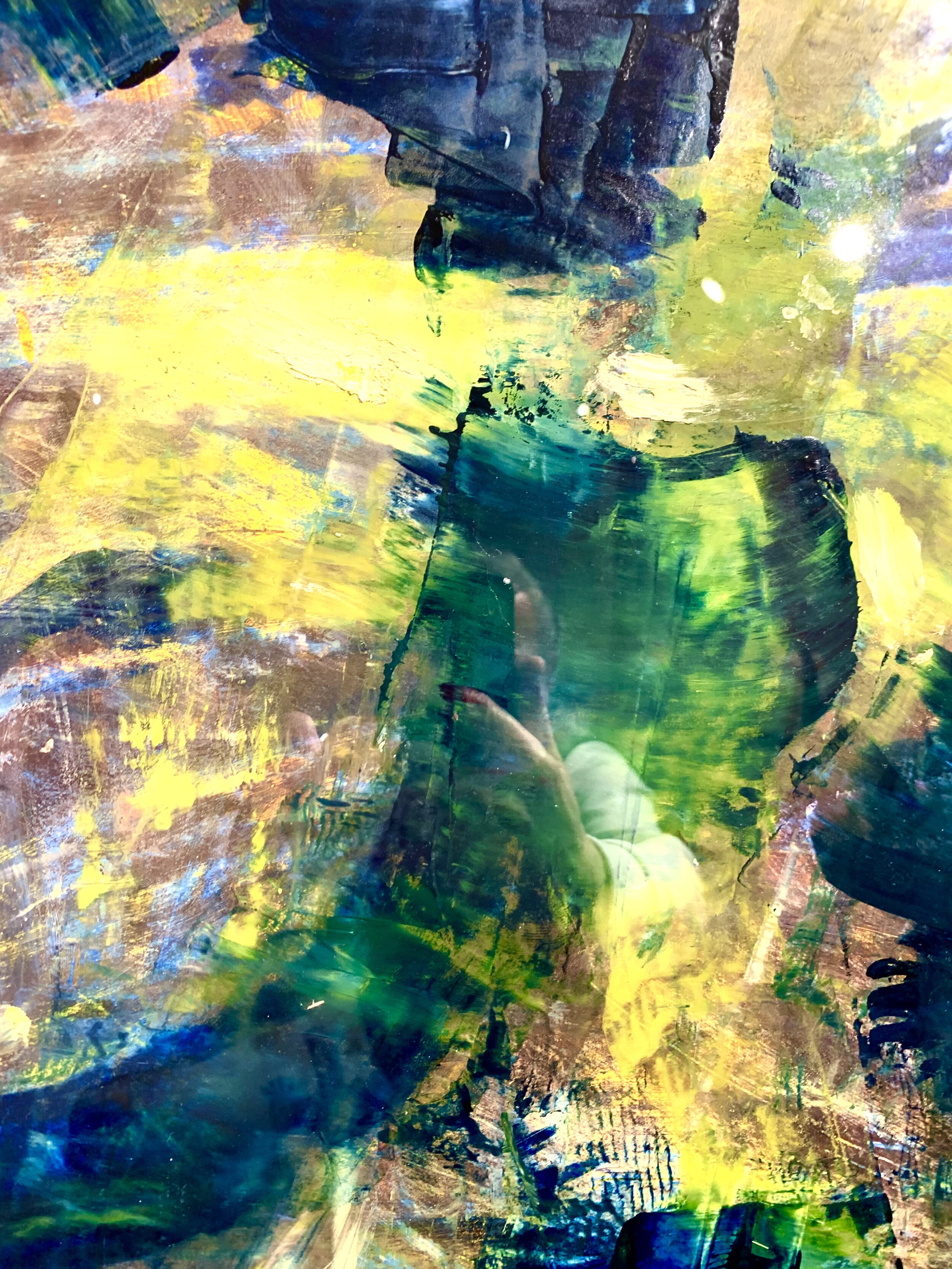 Oil on Vinyl Board