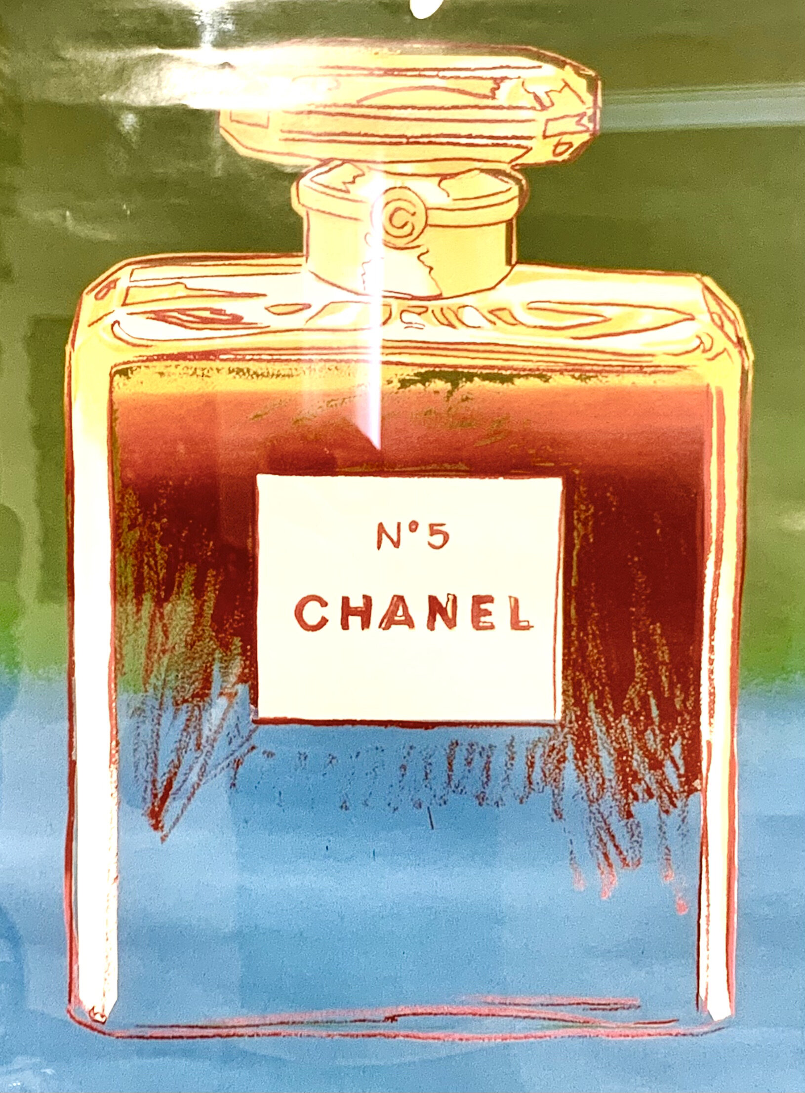 Andy Warhol Advertising Poster for Chanel