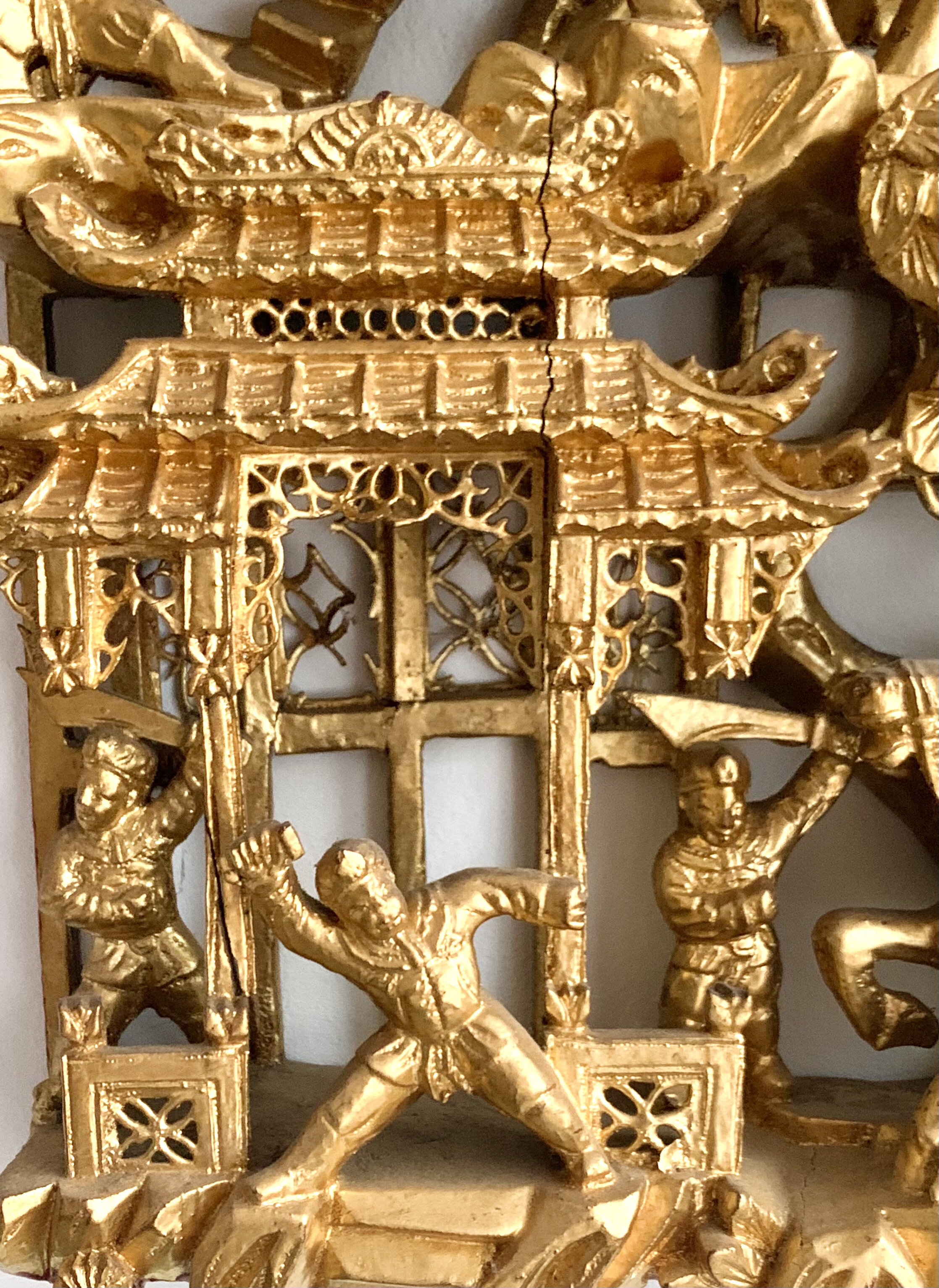 Hand Gilded Wood