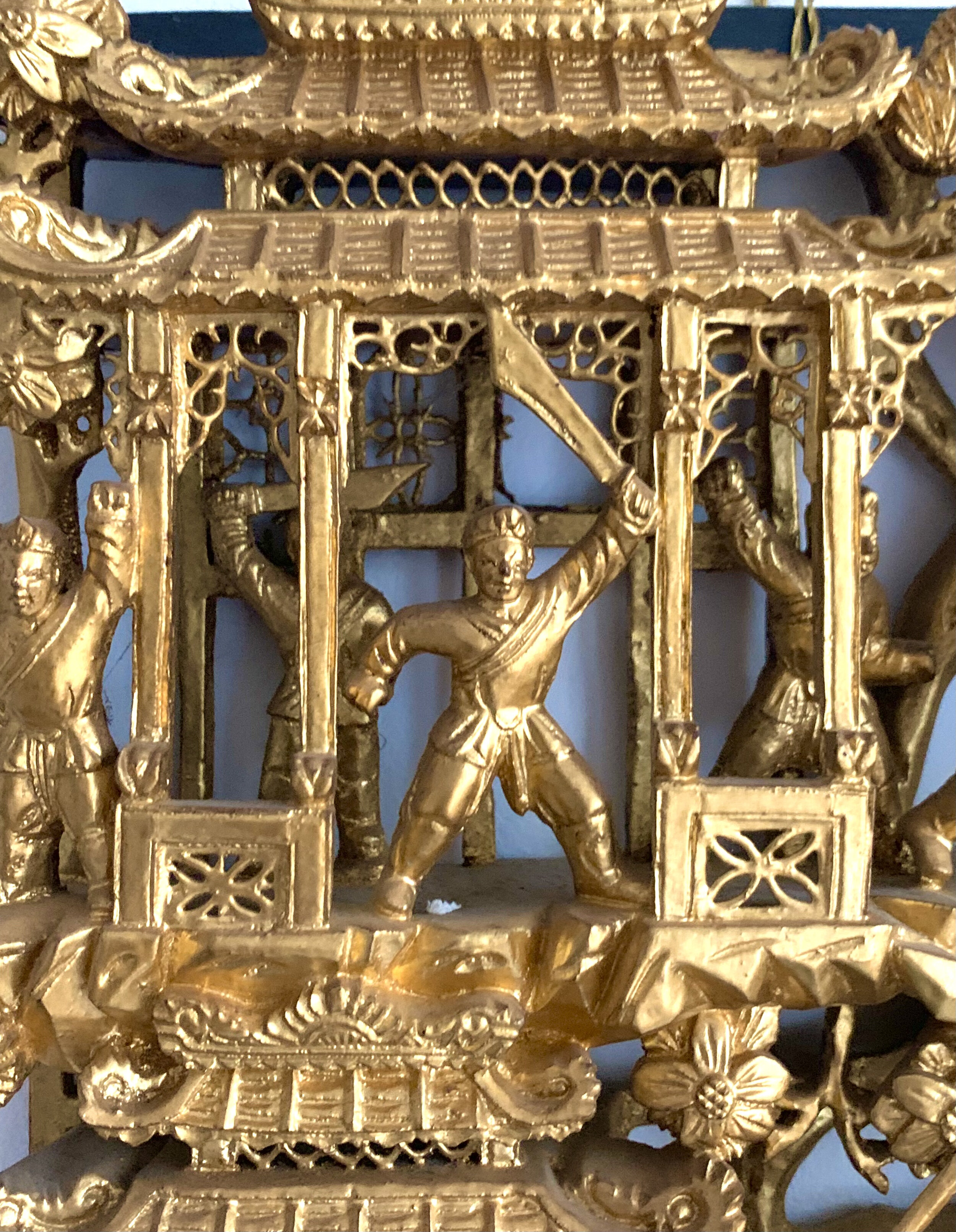 Chinese Giltwood Carving