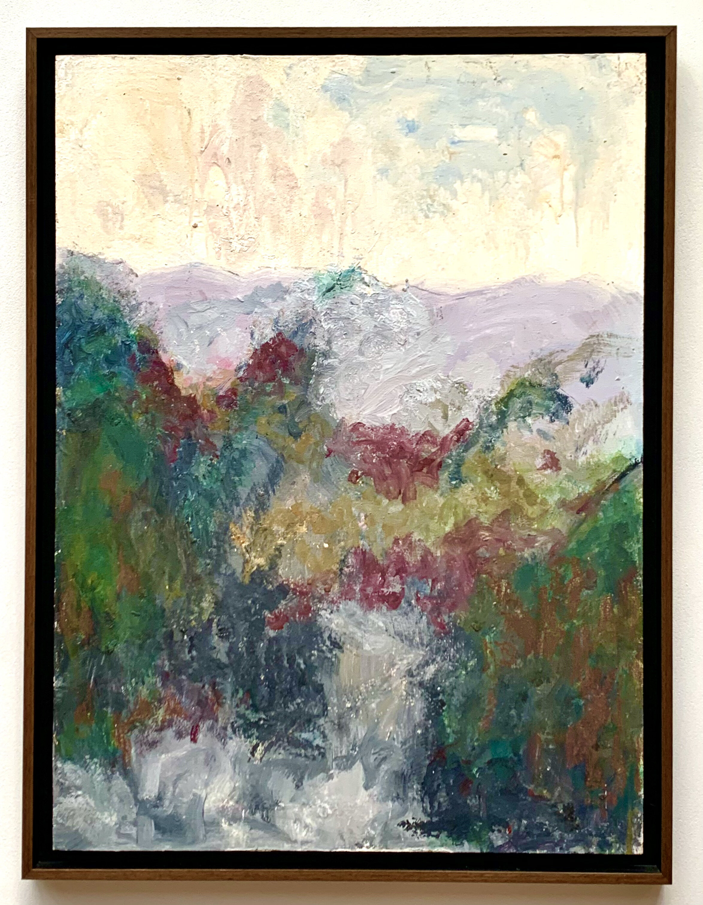 Armand Rottenberg(French Painter 1903 - 2000), circa 1970-80's abstract landscape painting. Acquired from the artists estate. Oil on Board, 60 cm x 80 cm. Price on Application