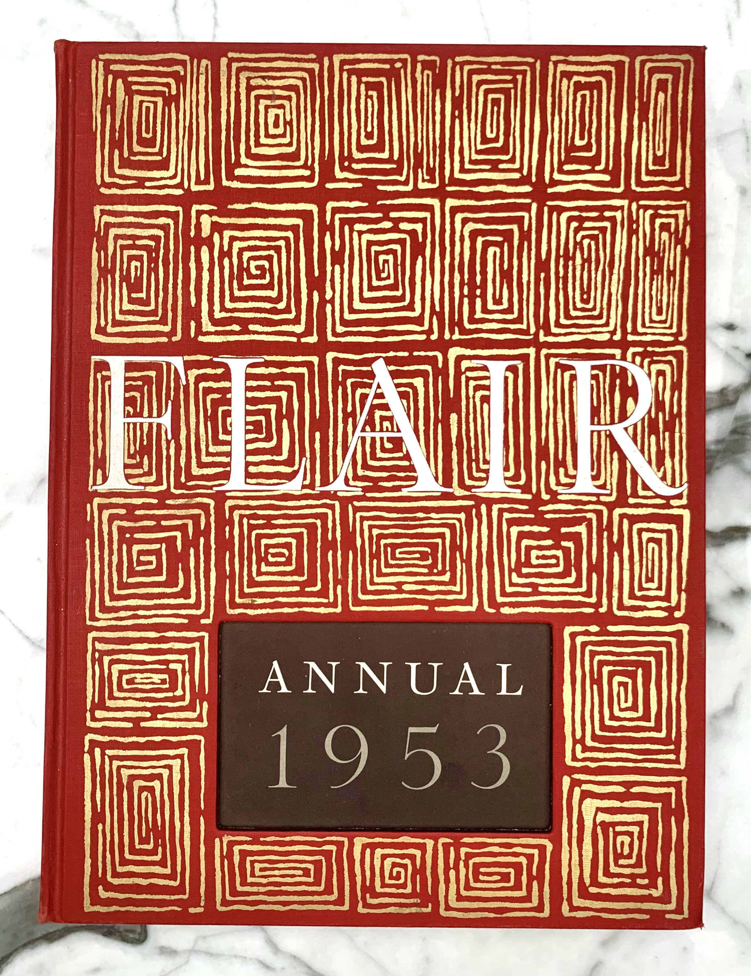 Flair Anual 1953 - Fleur Cowles, Random House 1952, 1st Edition in a Fine Condition. No Dust Jacket as published, £225.00