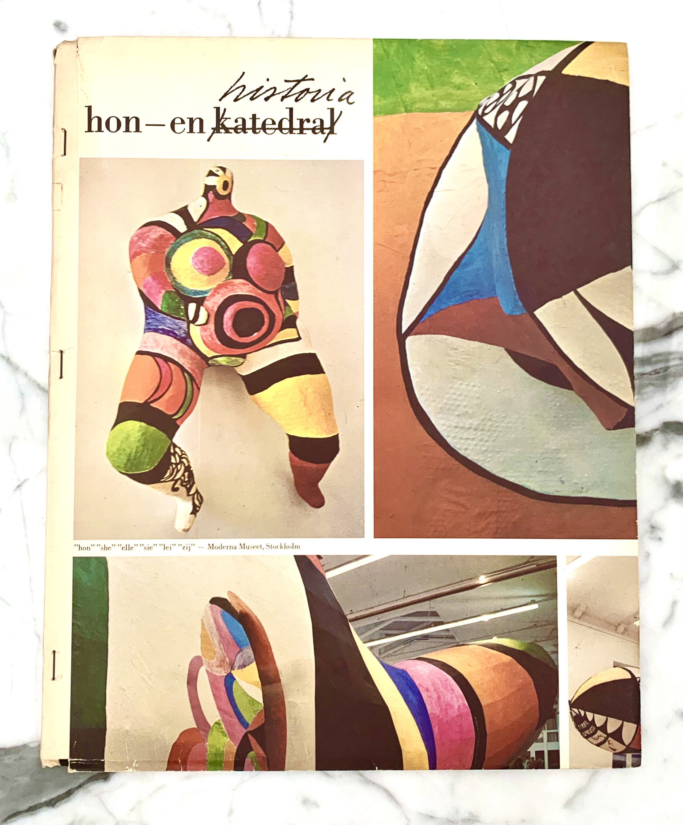 Niki de Saint Phalle, Jean Tinguely & Per Olov Ultvedt - Hon en Katedral/Hon en Historia, Moderna Museet Stockholm 1966. 1st Edition, large format soft cover, no Dust Jacket as published. In an Near Fine Condition, £225.00