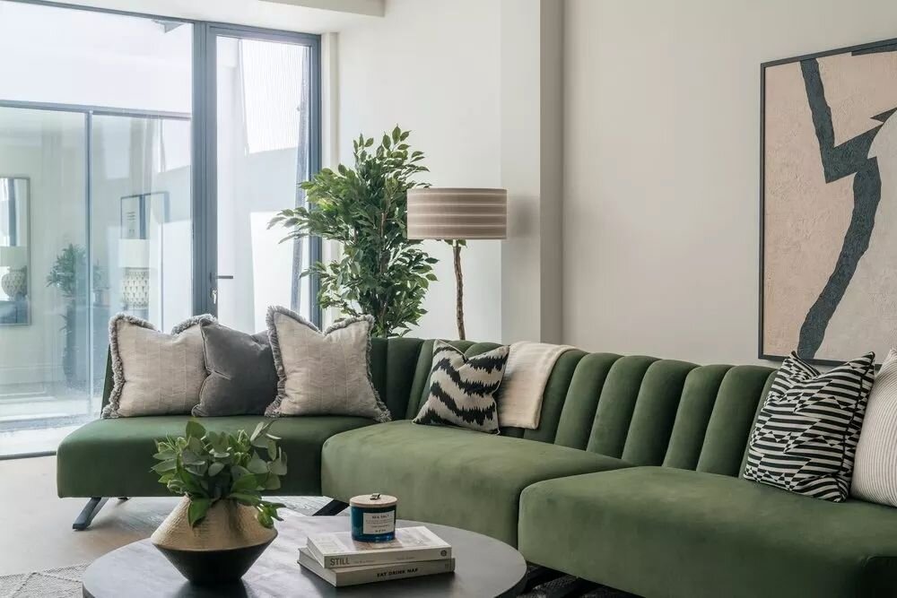Embrace the Vibrant Greens of Spring and Summer! 🌿🌞✨ 

As nature awakens and blossoms around us, it's the perfect time to infuse your interior spaces with the refreshing and rejuvenating hues of green.

From lush foliage to pastel mint shades, gree