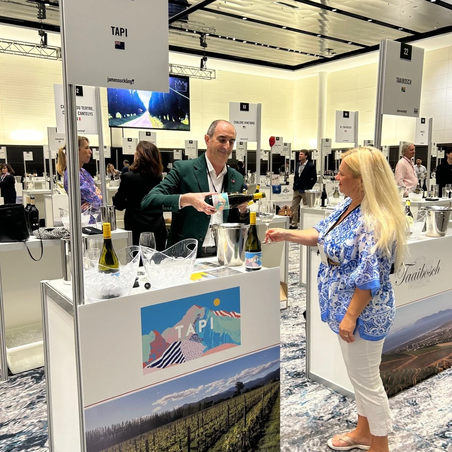 While we&rsquo;re busy here in New Zealand with the start of harvest, it&rsquo;s great to see our TAPI wines being enjoyed all the way in Miami at the 2026 James Suckling tasting.

Thank you, Alberto, for showcasing our wines and sharing them with su