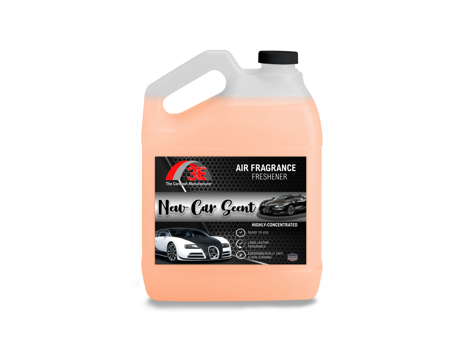 3E Air Freshener Luxurious Vanilla Scent and Odor Eliminator Car Fragrance,  Premium Scent, Ready to Use, Oil-based, 16 Fl Oz spray Bottle 