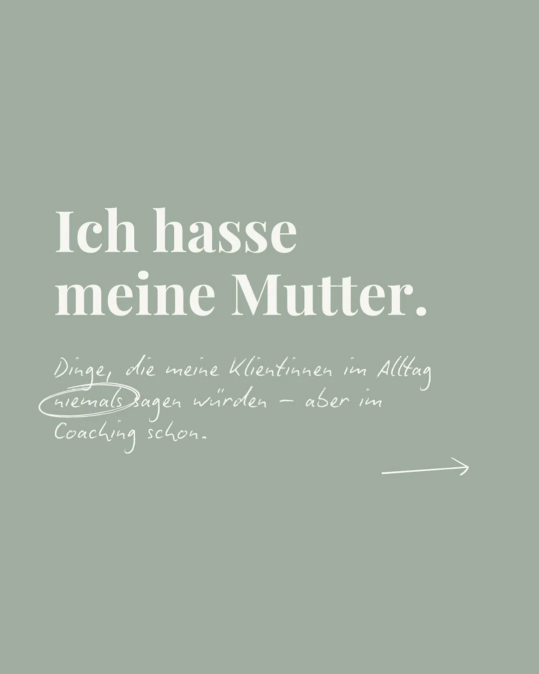 Manchmal ist das Wichtigste nicht, gleich eine L&ouml;sung zu finden &ndash; sondern einfach einen Raum zu haben, in dem alles gesagt werden darf. ✨