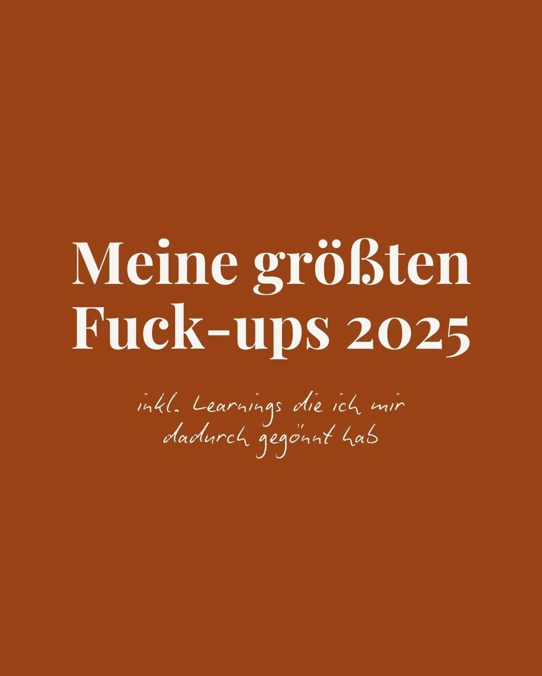Welcome to my Jahresr&uuml;ckblick 🫶

(Hab mir nat&uuml;rlich auch angeschaut was super toll war)

.
.
.

#ehrlicherjahresr&uuml;ckblick
#lernenstattperfekt
#selbstbeziehung
#fuckups2025