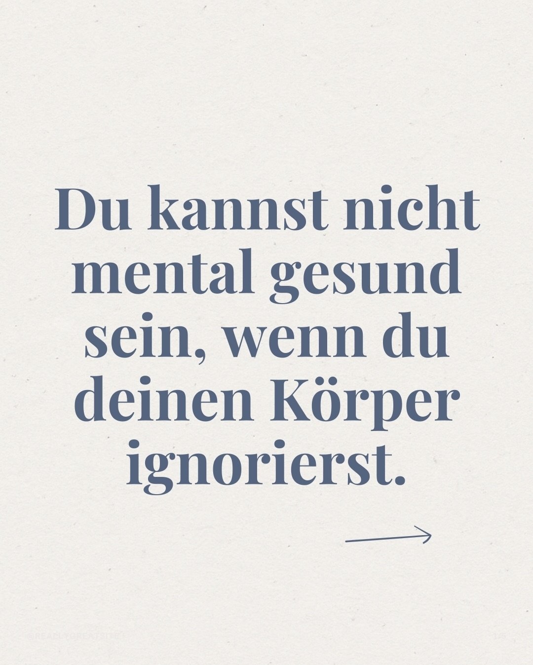 Wir versuchen so oft, unsere mentale Gesundheit im Kopf zu l&ouml;sen. Mehr nachdenken, mehr reflektieren, mehr verstehen.

Aber wenn der K&ouml;rper seit Monaten auf Anspannung l&auml;uft, der Atem flach ist, der Schlaf br&ouml;ckelt und wir st&auml