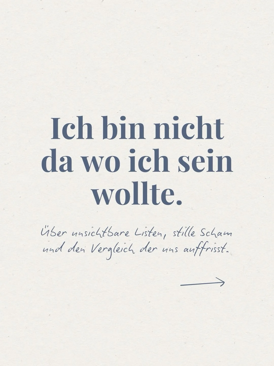 Schick es gerne an jemanden, der/die das gerade lesen muss.

Die unsichtbare Liste haben gef&uuml;hlt alle.
Lass uns mal dar&uuml;ber reden 🫶

.
.
.

#vergleichsdruck #frauenindendrei&szlig;igern #ichbinnichtdawocihseinwollte #sozialer vergleich sel