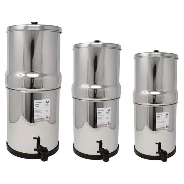 British Berkefeld Stainless Steel Gravity Fed Water Filter