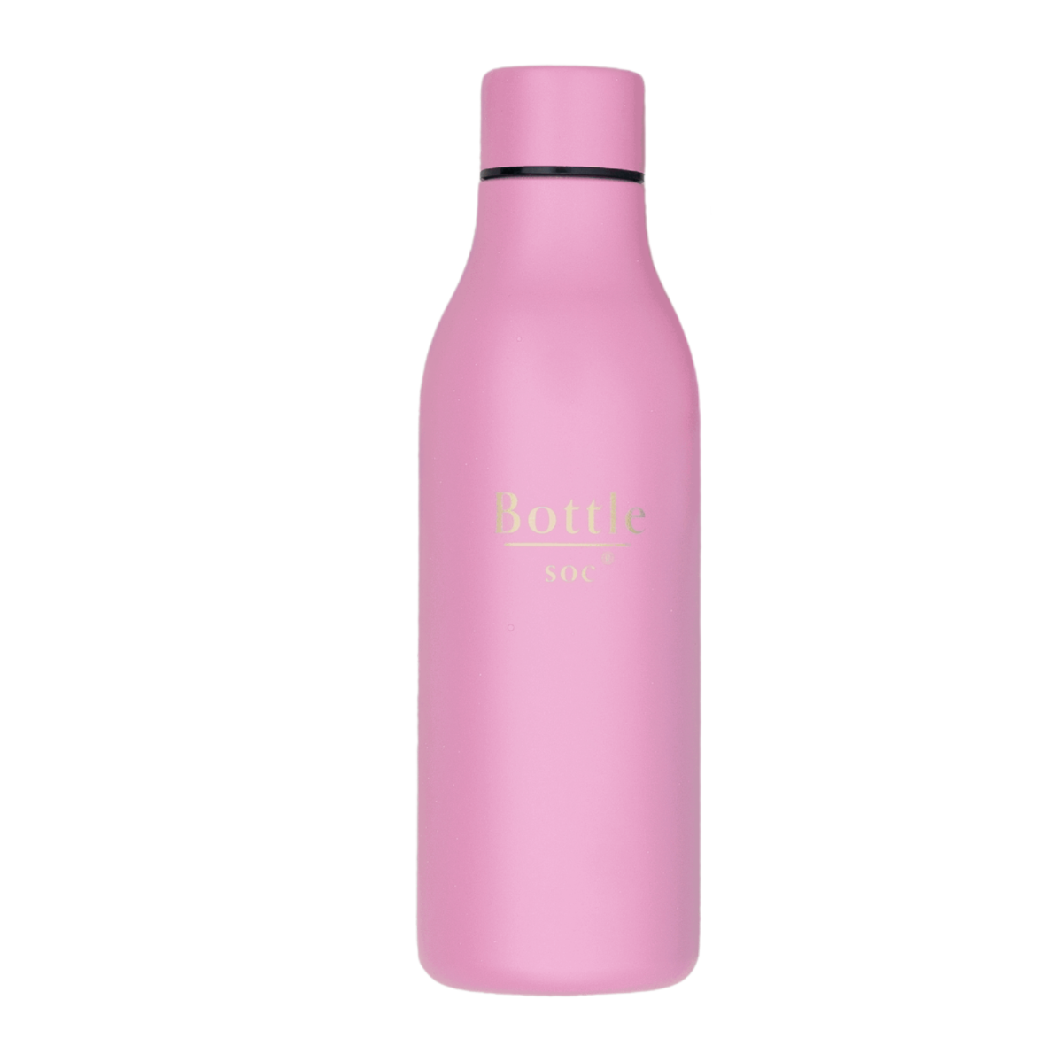Candy Pink 500ml double wall lined drinks bottle