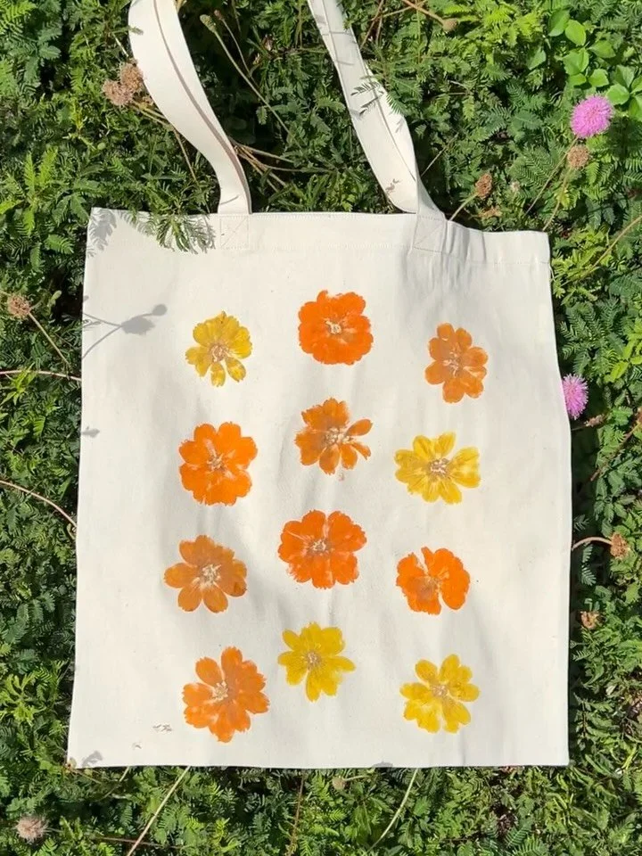Feeling rage-y lately? Join me at my blue house Saturday, August 8th 8:30am for a flower pounding sesh. Flower pounding is a therapeutic eco-printing method where we transfer botanical dyes through hammering. DM for sign up link. Tag your friend who 