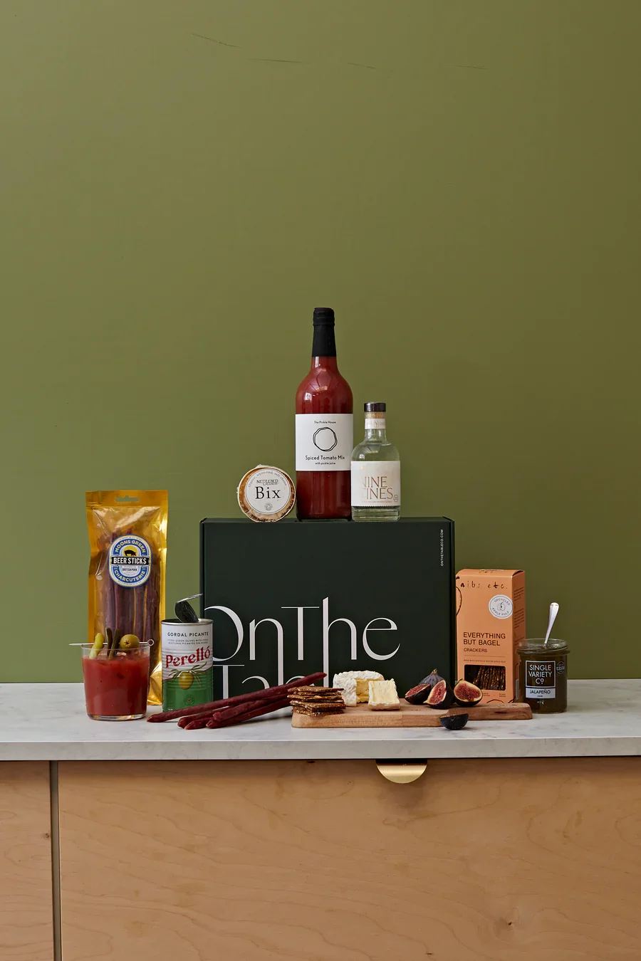  On The Table Co Bloody Mary Gift Box - £95  
Everything to build the perfect Bloody Mary plus salty snacks to go with it - such fun!