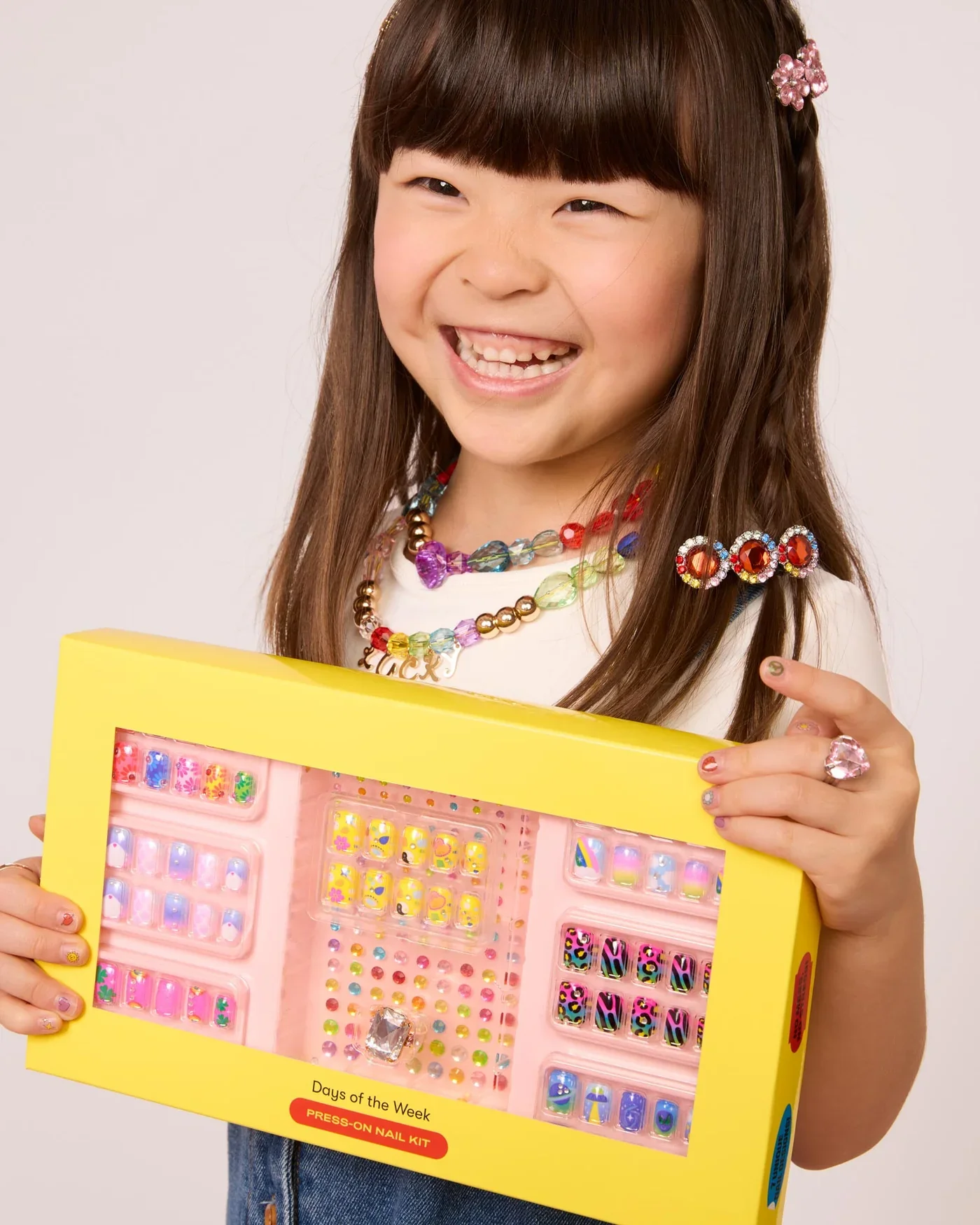  Super Smalls Days of the Week Press On Nails Kit - $34  This is the top of my daughter's wishlist, everything Super Smalls do is so spot on.