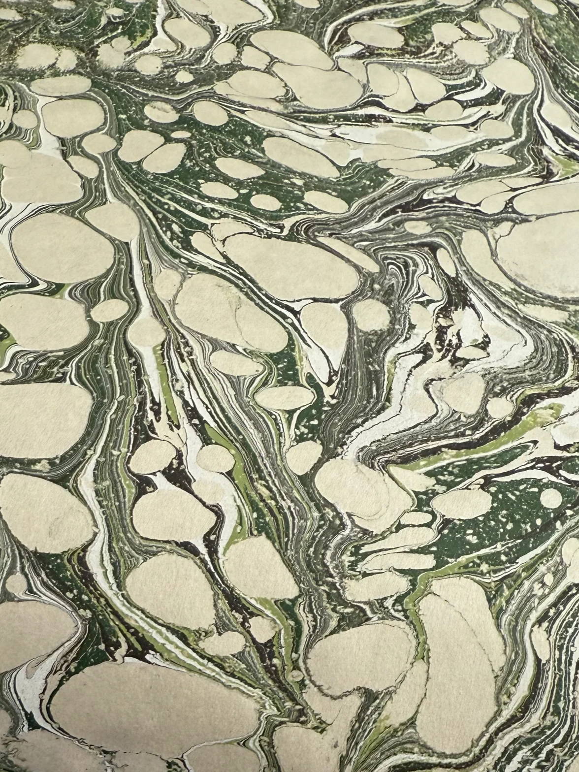  Jemma Lewis Marbled Paper - £11  
Beautiful hand-marbled sheets for an extra special gift
