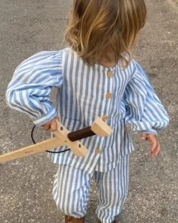  Nights By Wilder Farrow Set - £58  
Our Nights by Wilder PJs are amongst our favourites and I actively support them wearing them from day to night.