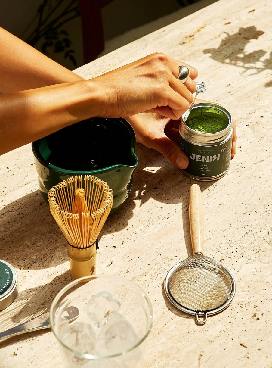  Jenki Uji Matcha Tin - £34  
Jenki has cult status in London for a reason, this will convert even the most discerning friends and family into matcha-lovers