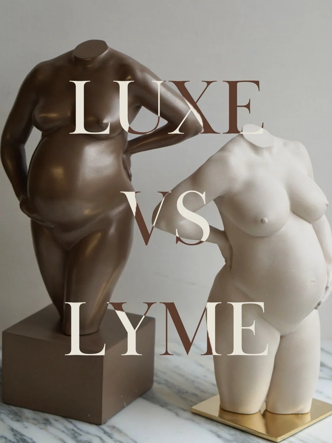 Luxe and Lyme are the two most popular finishes in our Liberty Collection, but how are they different? 

Our Luxe Busts are 3D printed with recycled bronze powder which, when hand-finished, gives each piece a rich, golden-brown hue. Luxe catches the 