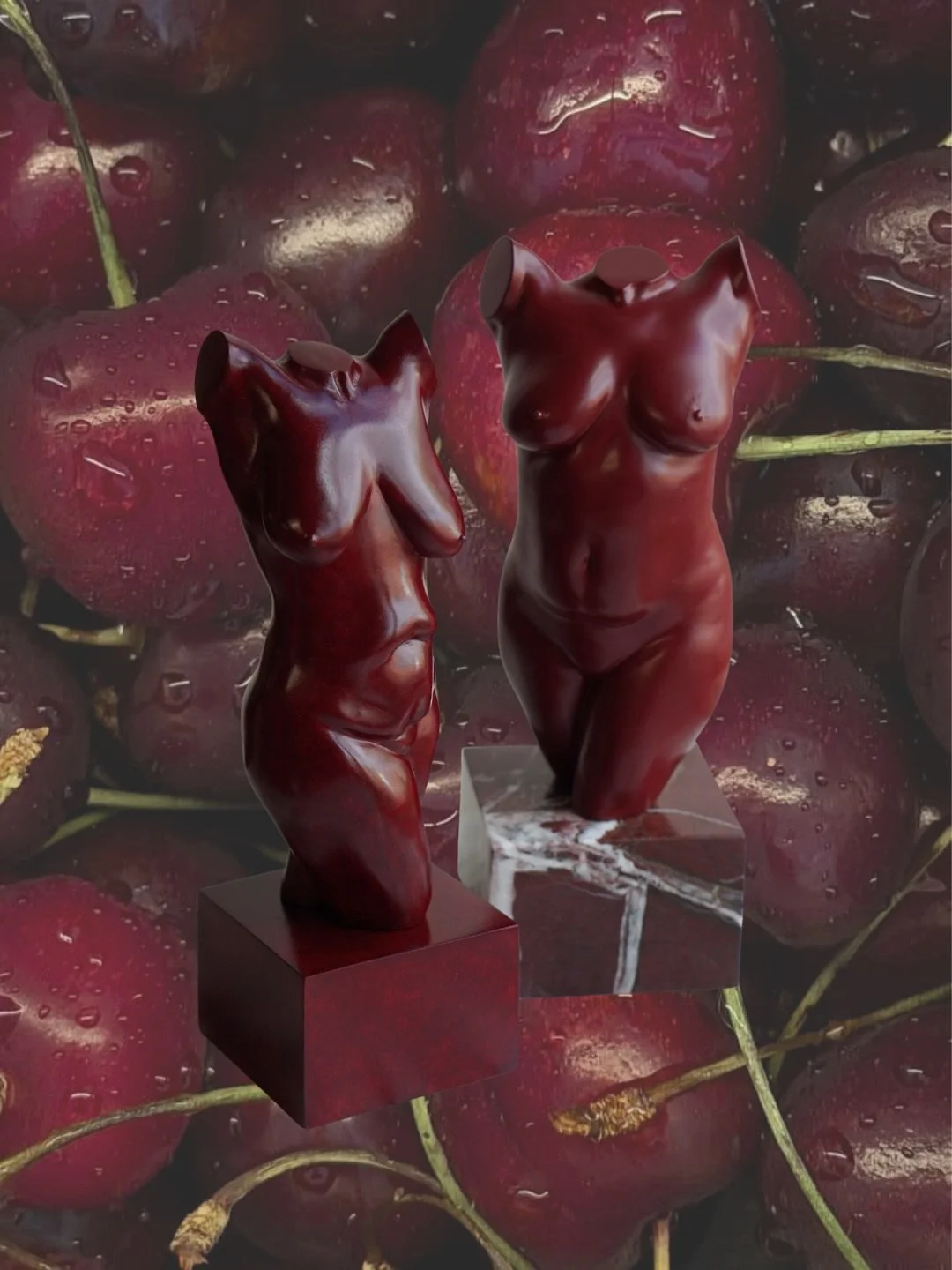 Every Bust has a muse ~ which one is yours? 🍒🧈🌱🩵