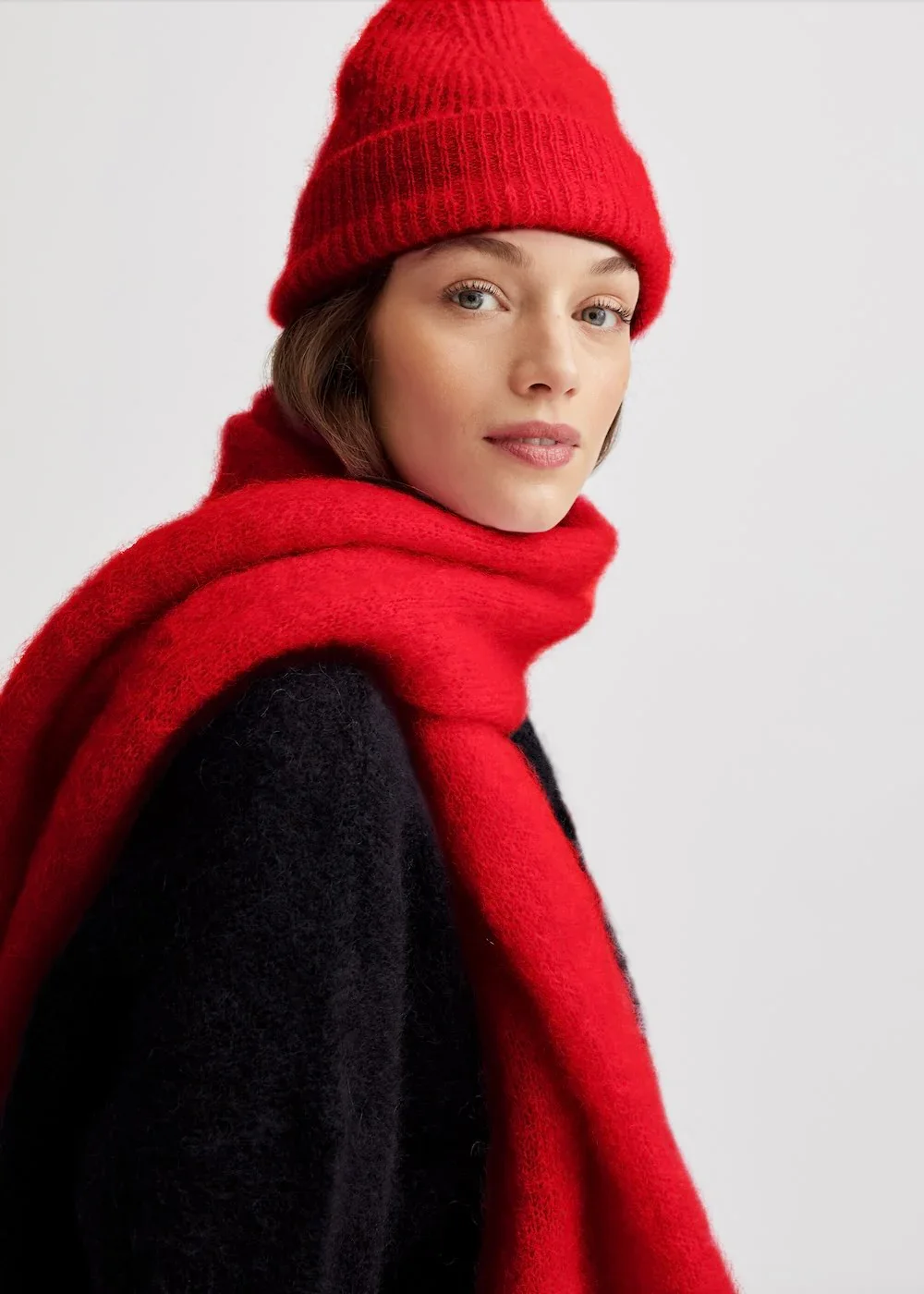  Surprise Paris Mohair Scarf - €130  
We're obsessed with this French brand. We discovered it in Merci on a Studio Bust trip and now they've opened a full store just round the corner
