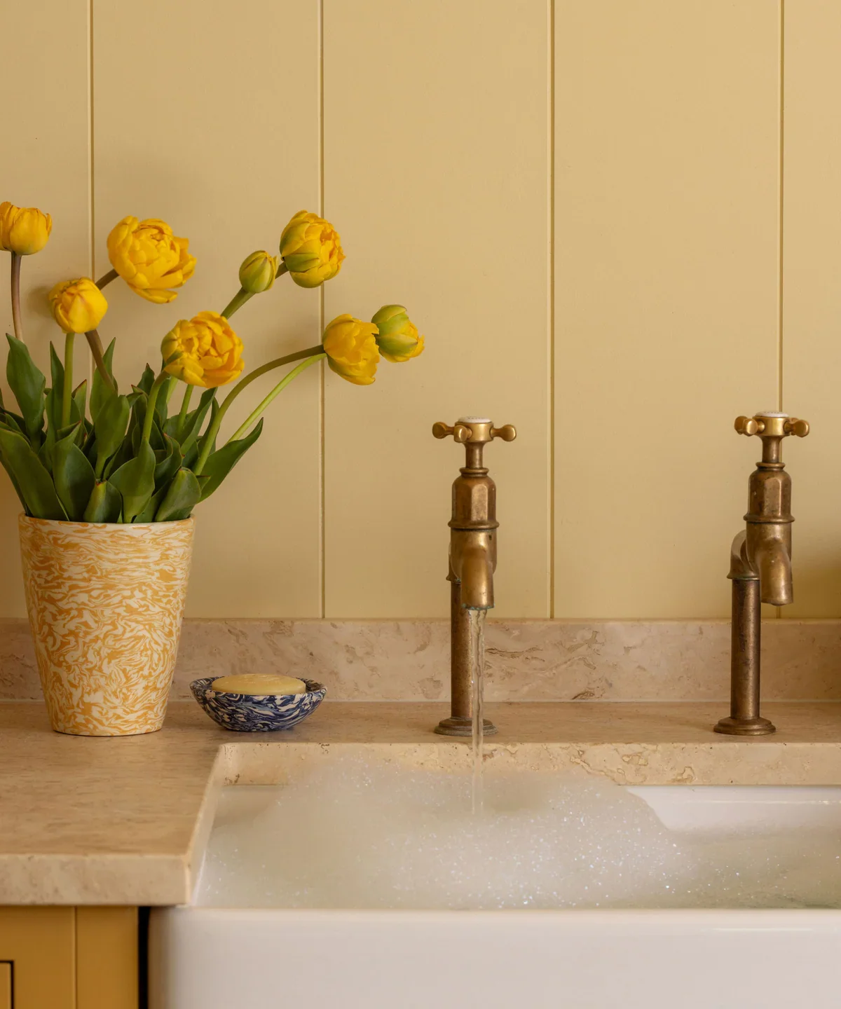  Rebecca Udall Marble Vase - £200  
I've been eyeing up the Flora Vase, but love this marbled one, extra points if you pot it up with an amaryllis bulb. 