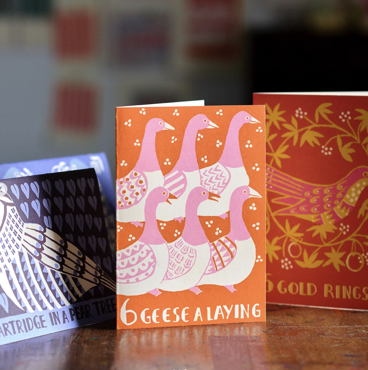  Cambridge Imprint Pack of Ten Cards - £15  I love the unique prints at Cambridge Imprint, also home to fabulous Paper Crowns and Paper chain kits! 