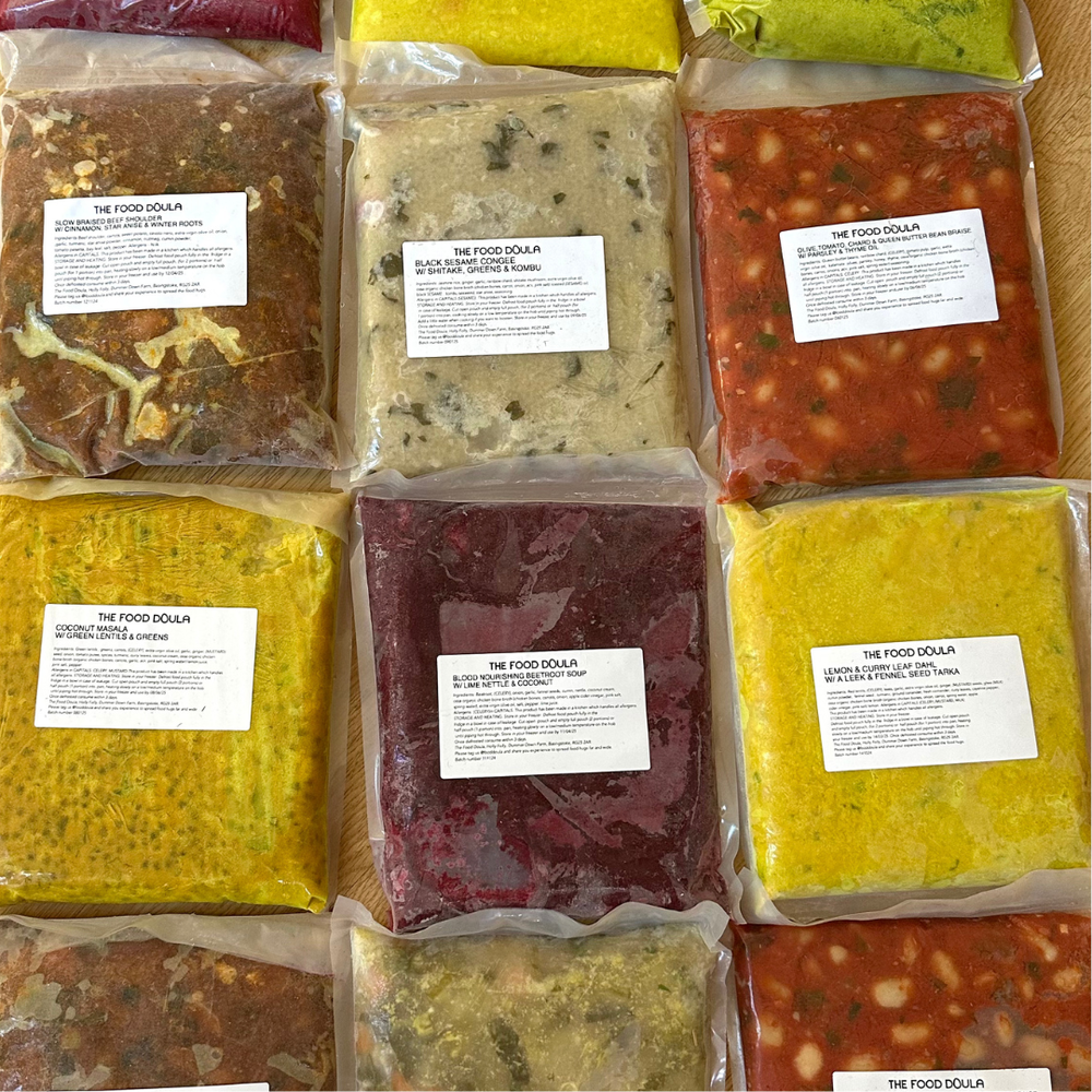  UK - The Food Doula Nourish and Support Meal Delivery  
Hearty nourishing meals for anyone in need of a food hug. Perfect for new mothers, those recovering from a surgery or just in need of some TLC and a break from the mental load