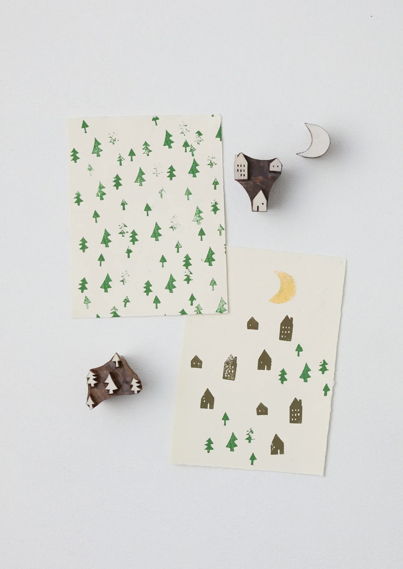  TOAST Wood Block Printing Kit - £25  
Perfect for adorning a stack of plain cards or embellishing a roll of brown paper, even if you let a 3 year old loose on this, it'll still be beautiful! 