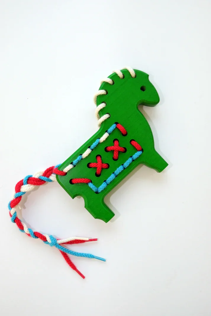  Misha & Puff Schnurpfel Pony - $50  We love these on long car or plane journeys and win win they are also so good for their hand eye coordination.