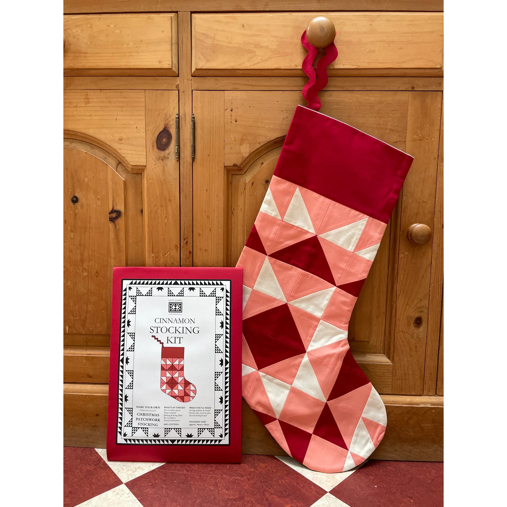  Kate Owen Stocking Kit - £45  
Making something yourself is oh so rewarding and what a joy to get out handmade stockings each year! Only note is that a sewing machine is recommended. 