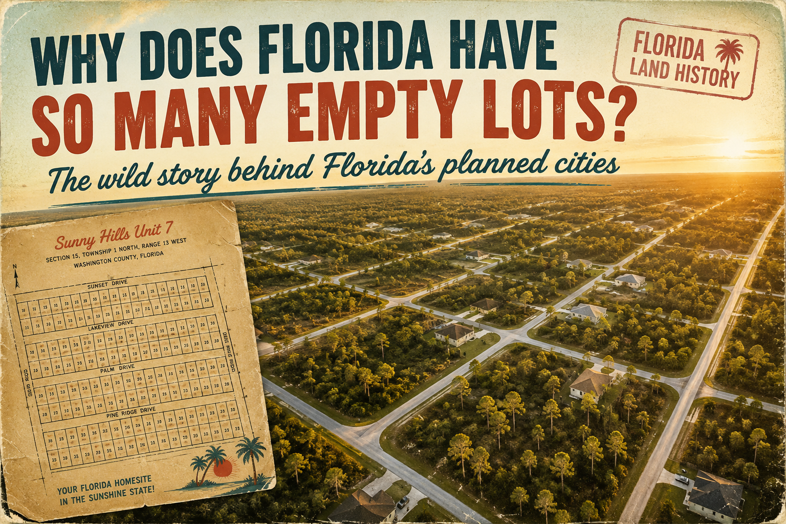 wild history of Floridas planned subdivisions