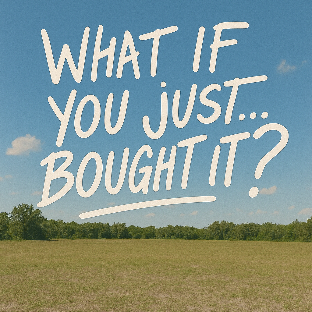 What If You Just Bought It?