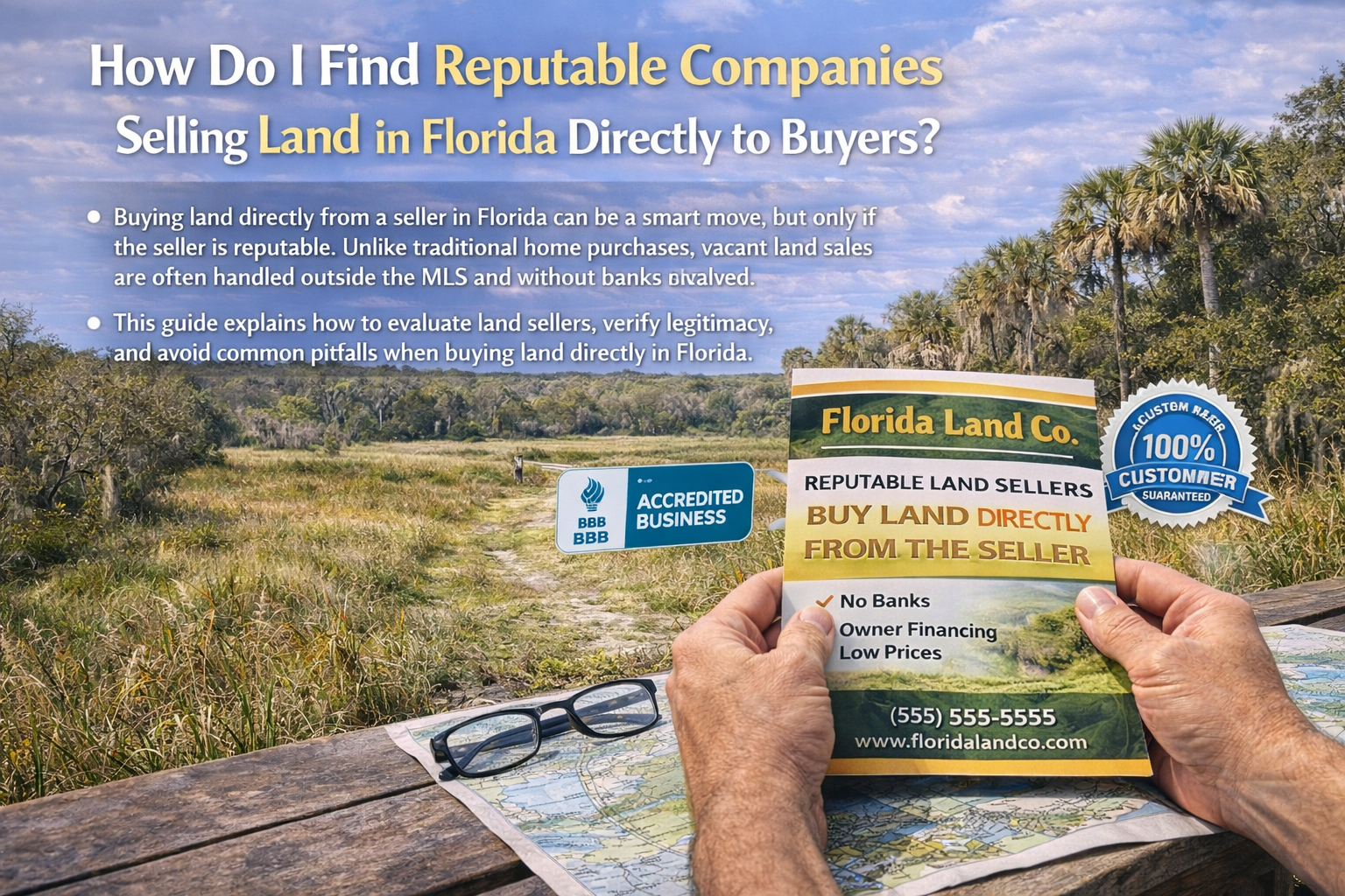 How Do I Find Reputable Companies Selling Land in Florida Directly to Buyers?