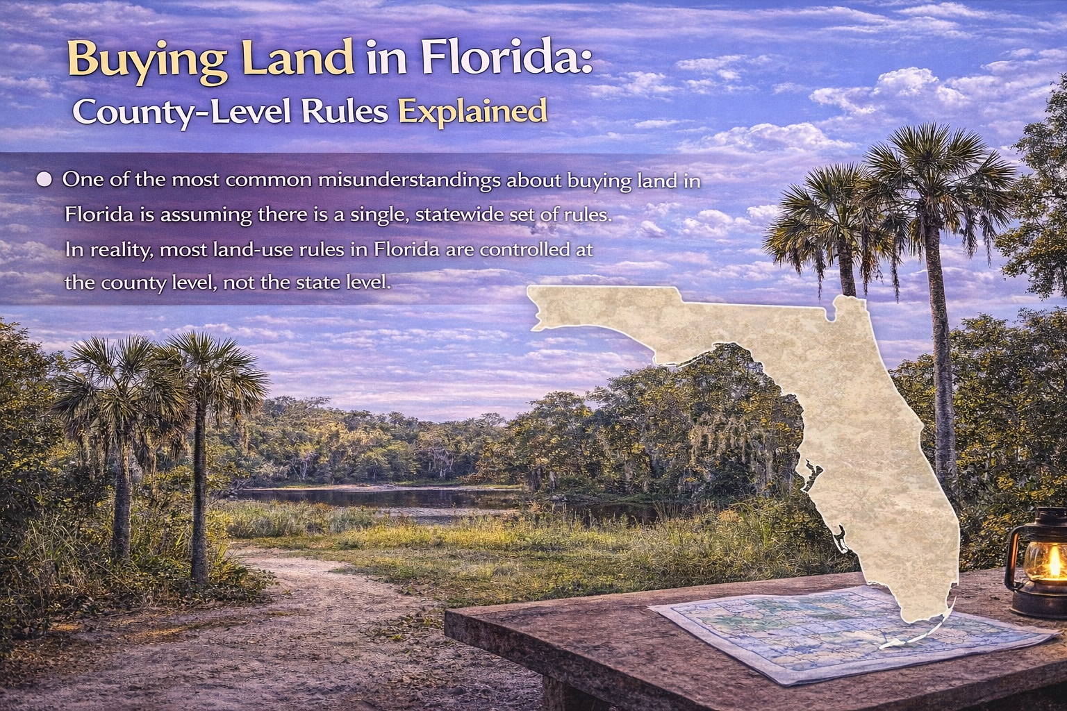 How Florida Land Rules Actually Work (And Why They Vary by County)
