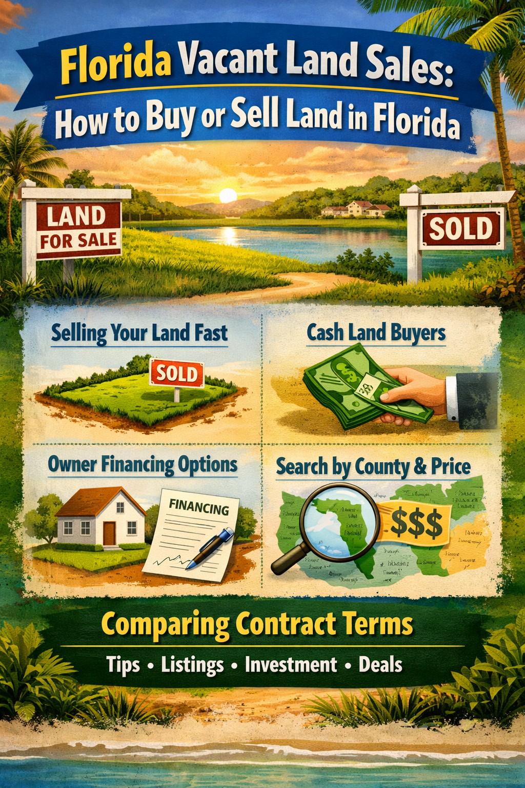 Florida Vacant Land Sales: How to Buy or Sell Land in Florida
